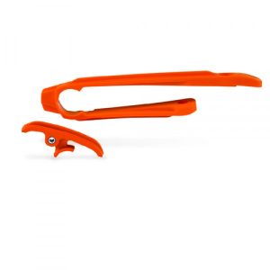 Acerbis swingarm geleider + onderste ketting geleider Oranje KTM EXC/EXC-F 12-16