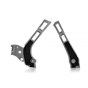 Acerbis X-Grip frame beschermers zilver Yamaha YZ 125/250 06- & Fantic XX/XE 125 2021-