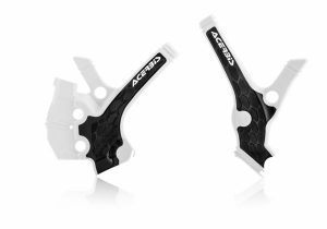 Acerbis X-Grip frame beschermers wit / zwart Yamaha YZ 65 2018-