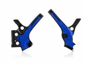 Acerbis X-Grip frame beschermers zwart / blauw Yamaha YZ 85 19-