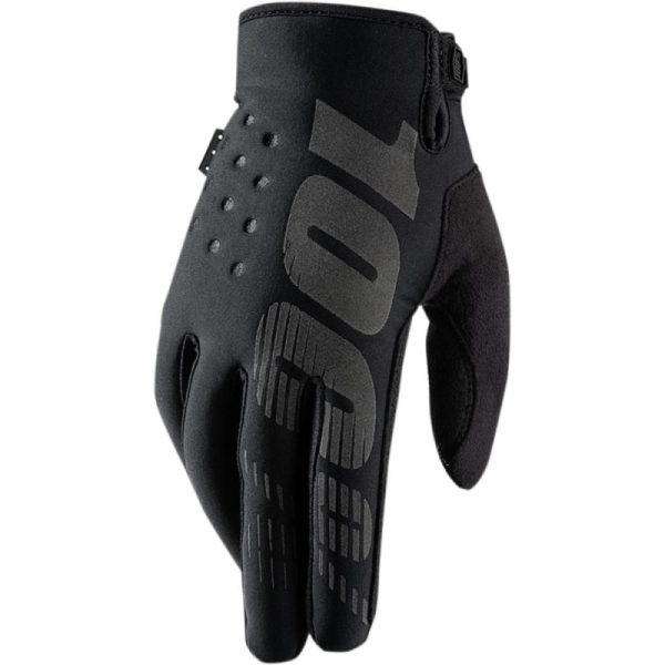 100% Maat S koud weer handschoenen Brisker zwart