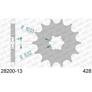 AFAM voortandwiel Suzuki RM 80 82-01 & RM 85 02-18 & Yamaha YZ 80 85-01