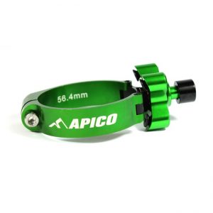 Apico starthulp groen 56,4mm Honda CRF 250R 04- & CRF 450R 04- & CRF 250RX 19- & CRF 450RX 17- & Kawasaki KX 250F 06- & KX 450F 06- & Suzuki RM 125/250 02- & RM-Z 250 07- & RM-Z 450 07-