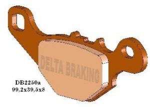 Delta Braking Voor remblokken DB2250 type N