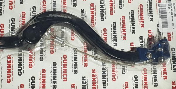 Gunner Rempedaal + Brake Saver zwart Kawasaki KX 450F 06- & KX 250F 21-