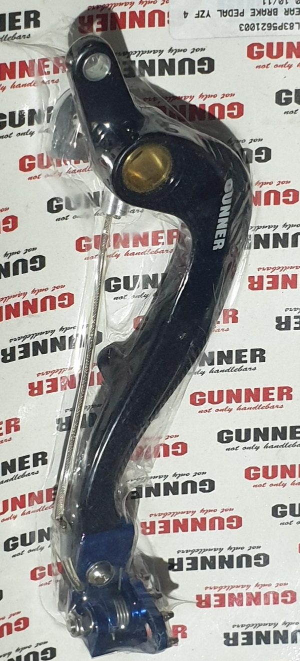 Gunner Rempedaal + Brake Saver zwart Yamaha YZ 450F 10-22 & WR 450F 12-23