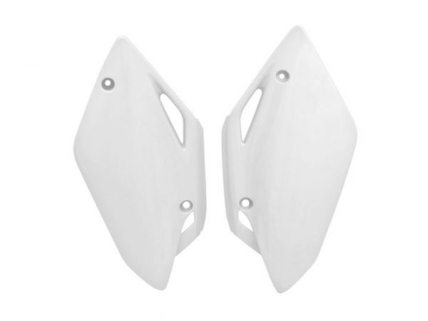 Racetech zijnummerborden wit Honda CRF 150R 07-