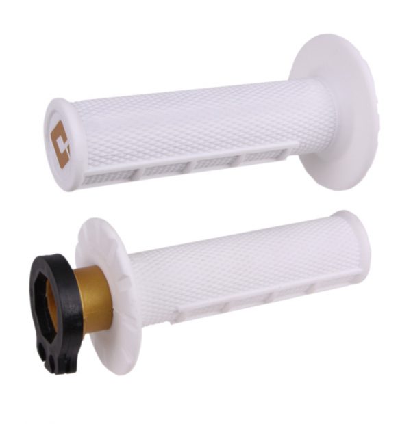 Odi Lock-On handvaten Soft alle 2+ 4 takt Half Waffle Wit