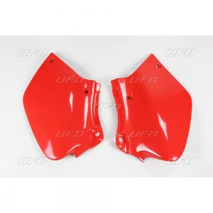 UFO zijnummerborden Rood Honda XR 250/400 96-04