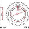 JT achtertandwiel 48 tands staal Honda CR/CRF 125/250/450/500 & XR 250/400/650 - Afbeelding 2