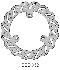 Haan Wheels voor remschijf ( 198mm ) KTM SX 65 00-