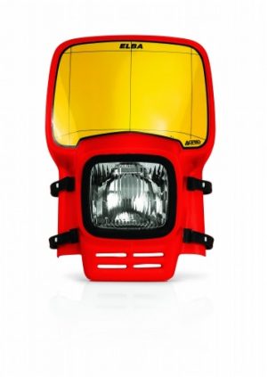 Acerbis Elba Koplamp Rood / Geel