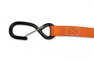 Acerbis spanbanden oranje 25mm with loop