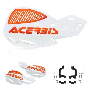Acerbis Vented Uniko Handkappen Wit / Oranje