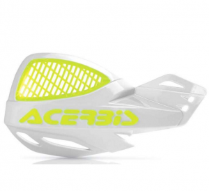 Acerbis Vented Uniko Handkappen Wit / Fluor Geel