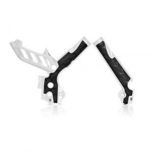 Acerbis X-Grip frame beschermers wit / zwart KTM SX/SX-F 125-450 11-15 & SX 250 11-16 EXC-EXC-F 125-500 12-16