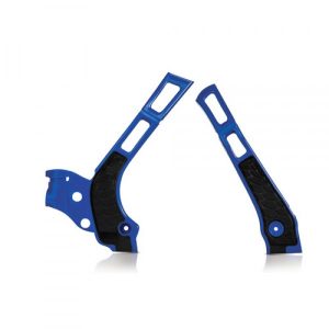 Acerbis X-Grip frame beschermers zwart / blauw Yamaha YZ 125/250 06- & Fantic XX/XE 125 2021