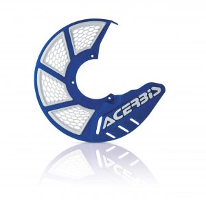 Acerbis X-brake 2 vented voor remschijf beschermer universeel Blauw / Wit