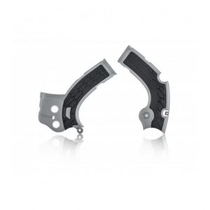 Acerbis X-Grip frame beschermers grijs / zwart Yamaha YZ 250F 17-18 & YZ 450F 16-17 & WR 250F 17-19 & WR 450F 16-18