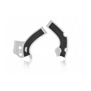 Acerbis X-Grip frame beschermers wit / zwart Yamaha YZ 250F 17-18 & YZ 450F 16-17 & WR 250F 17-19 & WR 450F 16-18