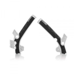 Acerbis X-Grip frame beschermers wit / zwart KTM SX 85 18- & Husqvarna TC 85 18- & Gas Gas MC 85 2021