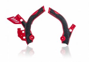 Acerbis X-Grip frame beschermers rood / zwart Beta RR 2T/4T 2013-
