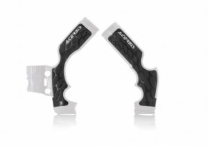 Acerbis X-Grip frame beschermers wit / zwart KTM SX 65 14- & Husqvarna TC 65 17- & Gas Gas MC 65 2021