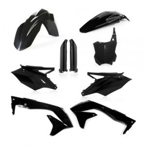 Acerbis full plastic kit Zwart Kawasaki KX 450F 18