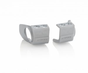 Acerbis voorpoot beschermer zilver Suzuki RM-Z 250/450 09-