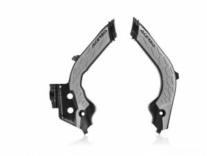 Acerbis X-Grip frame beschermers Zwart / Grijs Husqvarna TC/FC 125/250/350/450 19- & TE 250i/300i 20 & FE 250/350/450/501 20 & Gas Gas EC/MC 125/250/300/350F 2021-
