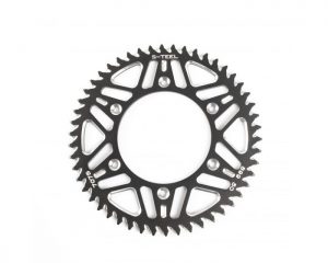 S-teel achtertandwiel 49 tands aluminium Zwart Beta/Gas Gas/Husqvarna - 13/Sherco