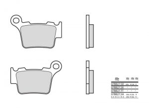 Brembo Achterremblokken Sinter SX