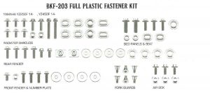 Airtime Volledige plastic set schroeven set Yamaha YZ 250F 14-18 & YZ 450F 14-17