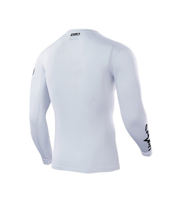 Seven MX cross shirt Zero Staple Compressie Shirt Wit - Afbeelding 2
