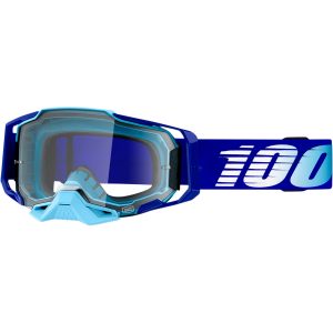 100% Armega Royal Crossbril Licht Blauw / Blauw - Clear lens ( Spring 2022 collection )