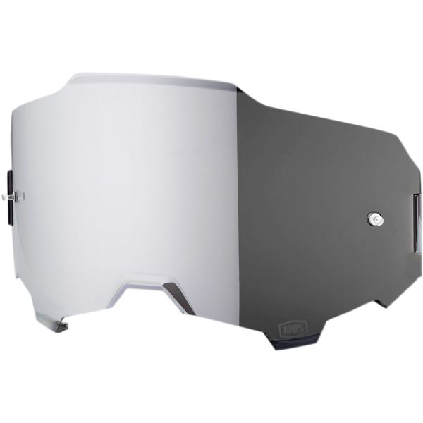 100% Mirror Silver Lens voor 100% Armega crossbril