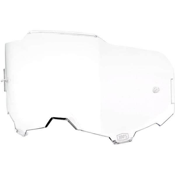 100% Clear Lens Clear voor 100% Armega crossbril tear off