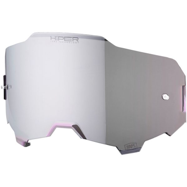 100% Mirror Silver Lens voor 100% Armega Hiper crossbril