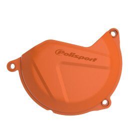 Polisport koppelingsdeksel beschermer Oranje Husqvarna TC 250 14-15 & TE 250/300 14-16 & KTM EXC 250/300 13-16 & SX 250 13-16