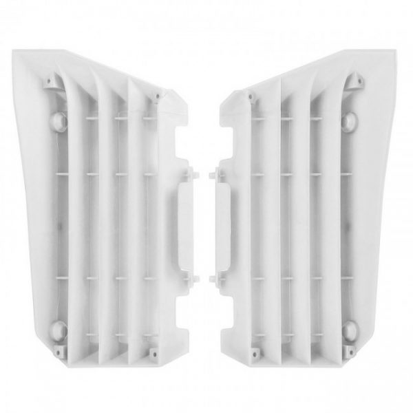 Polisport radiator lammellen plastic Wit Yamaha YZ 250F 14-18 & YZ 450F 14-17 & WR 250F 15- & WR 450F 16-18