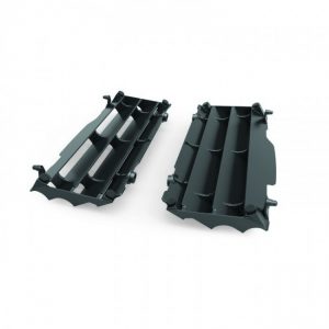 Polisport radiator lammellen plastic Zwart Honda CRF 450R 13-14