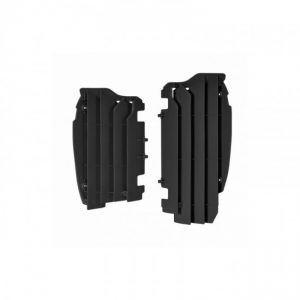 Polisport radiator lammellen plastic Zwart Kawasaki KX 450F 12-15