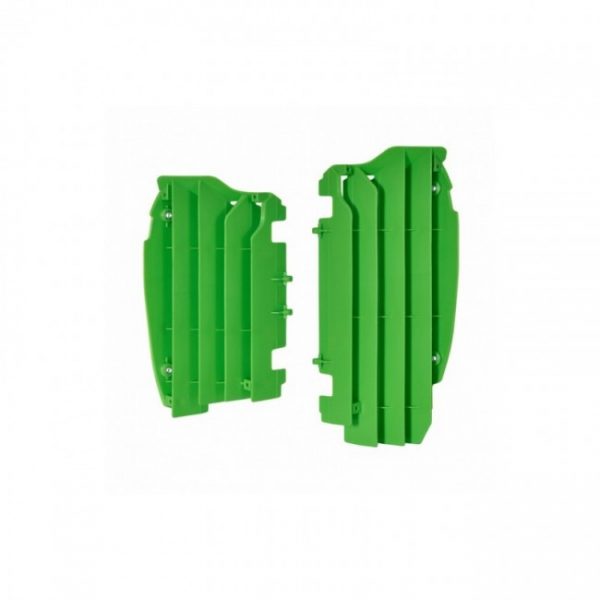 Polisport radiator lammellen plastic Groen Kawasaki KX 450F 12-15
