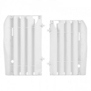 Polisport radiator lammellen plastic Wit Honda CRF 450R 09-12