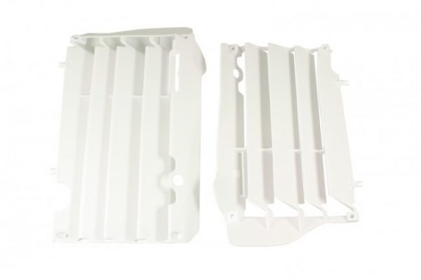 Polisport radiator lammellen plastic Wit Honda CR 125R/250R 05-07