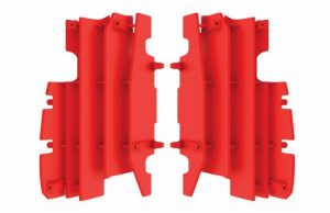 Polisport radiator lammellen plastic Rood Honda CR 125R/250R 05-07