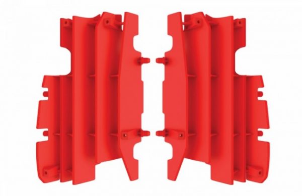 Polisport radiator lammellen plastic Rood Honda CR 125R/250R 05-07