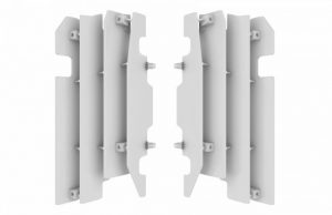 Polisport radiator lammellen plastic Wit Honda CR 125R/250R 00-04 & CRF 450R 03-04