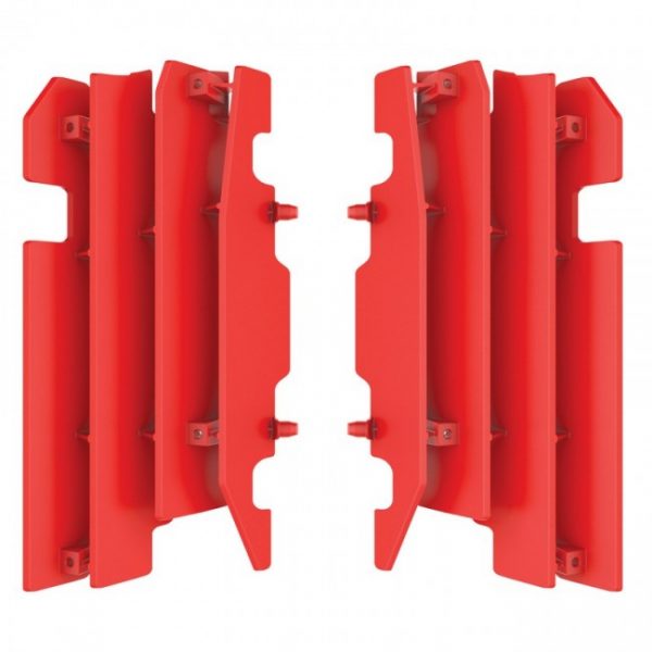 Polisport radiator lammellen plastic Rood Honda CR 125R/250R 00-04 & CRF 450R 03-04