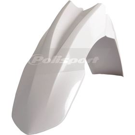 Polisport voorspatbord Wit Suzuki RM 125/250 01-08 & RM-Z 250 07-09 & RM-Z 450 05-07